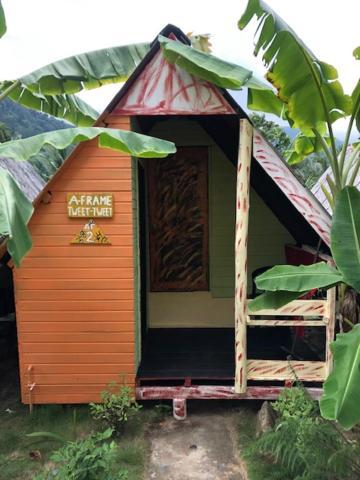 Beach Shack Chalet - Garden View Aframe Small Unit Kampong Juara 外观 照片